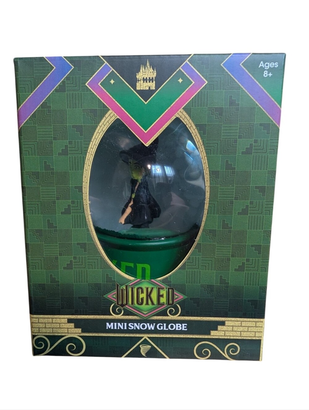 Wicked Elphaba Mini Snow Globe Collectible Decor - Picture 2 of 7